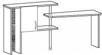 Стол компьютерный «СОНиК» SN 05.13 с надстройкой