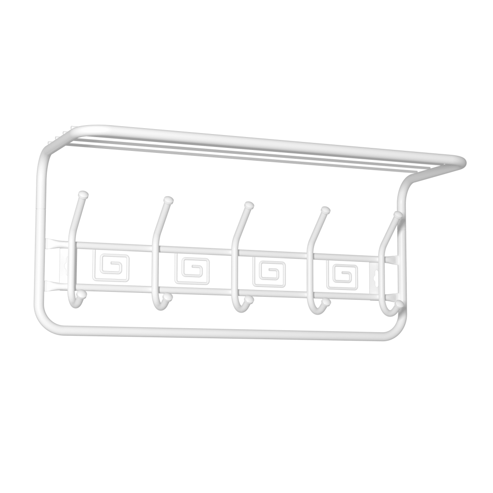 Вешалка с полкой «Ажур 60» Белый